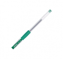 Ручка гелевая Attache Town 0.5 c резин.манж ,зеленый